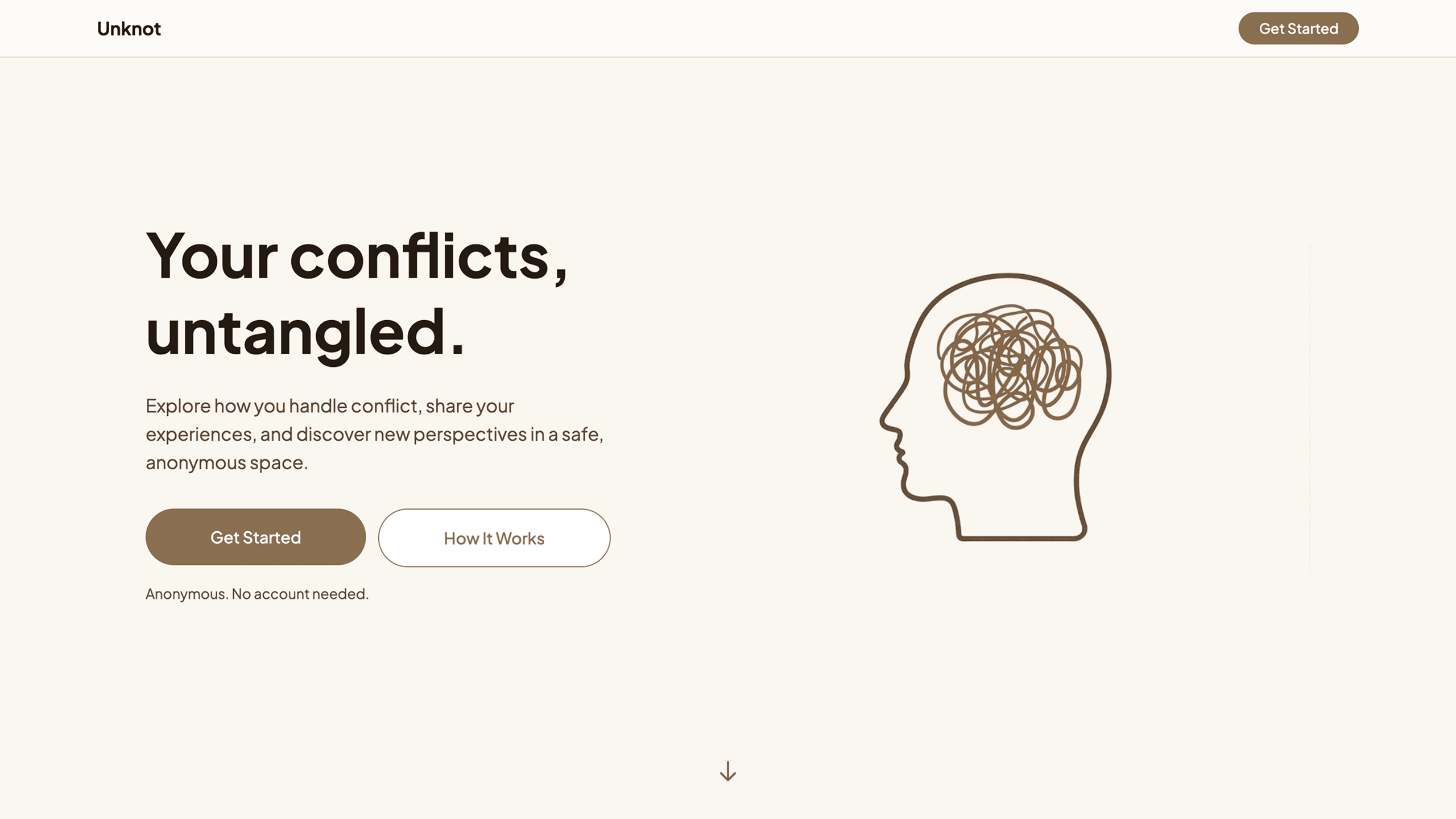 Unknot - Conflict Resolution Research Platform screenshot